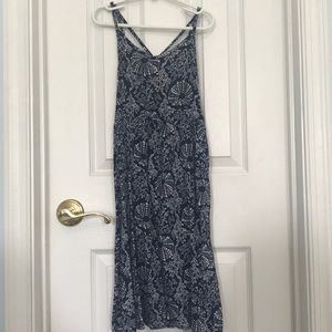 Navy and White Summer Dress